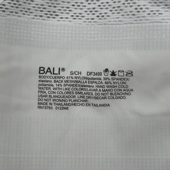 NWT Bali Comfort Revolution Easylite Racerback Bra – Size S, Grey Leopard Print - Picture 5 of 10